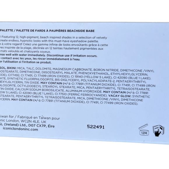 🆕 Iconic London: Beachside Babe Eyeshadow Palette - Picture 14 of 14